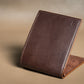 Bifold wallet lined with Pueblo leather